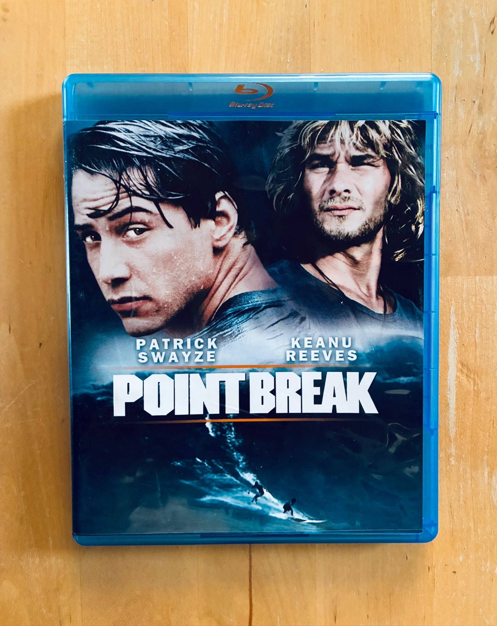 Blu-ray Point Break Patrick Swayze Keanu Reeves.
